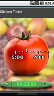 Kitchen timer screenshot 2