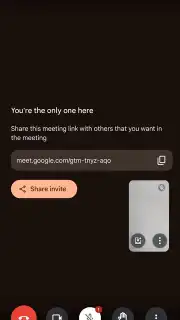 Google Meet screenshot 15