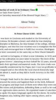 Catholic Calendar from Universalis screenshot 14