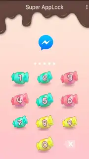 AppLock Theme Candy Sweety screenshot 6