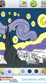 Vincent van Gogh Coloring Book screenshot 12