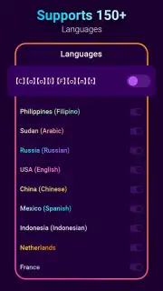 Neon LED Keyboard Fonts, RGB screenshot 2