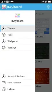 iKeyboard screenshot 1