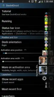 Dock4Droid screenshot 10