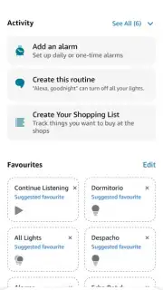 Amazon Alexa screenshot 1