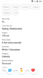 Mingle2 screenshot 5