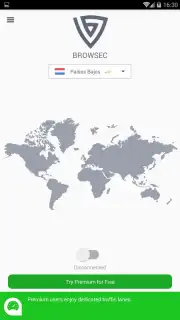 Browsec VPN screenshot 1