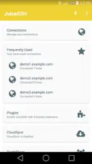 JuiceSSH screenshot 3