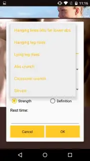 Personal trainer gym fitness screenshot 3