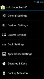 Holo Launcher HD screenshot 7
