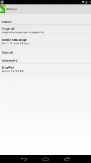 SnapPea screenshot 2