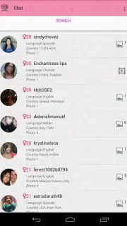 Видео чат для девушек screenshot 21