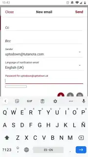 Tuta screenshot 6