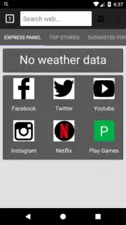 Android Safari screenshot 1