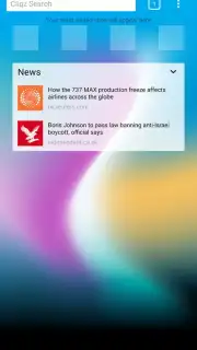 Cliqz Browser screenshot 4