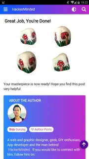 HackerMinded screenshot 2