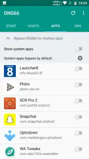 DNS66 screenshot 5