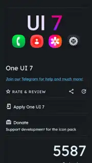 UI 7 - icon pack screenshot 3