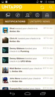 Untappd screenshot 1