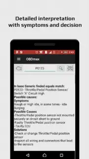 OBDmax screenshot 7