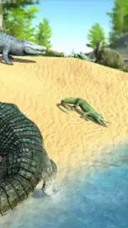Wild Crocodile Family Sim Game screenshot 2
