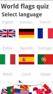 Flag quiz game screenshot 2