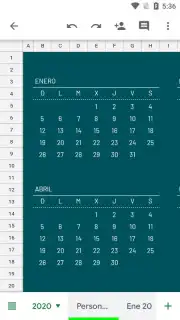 Google Sheets screenshot 7