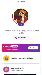 MeetMe screenshot 1