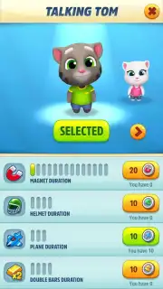 Talking Tom: Gold Run screenshot 2