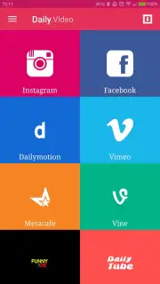Daily Video Downloader screenshot 1
