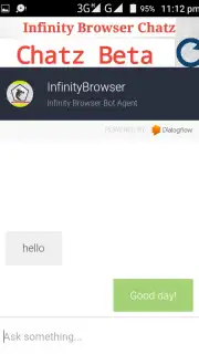 Infinity Browser screenshot 1