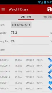 Calories! screenshot 2