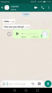 Fake Chat Whatsapp screenshot 7