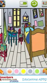 Vincent van Gogh Coloring Book screenshot 17