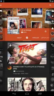 YouTube Gaming screenshot 1