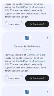 Google AI Edge Gallery screenshot 7