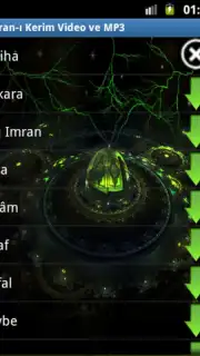 Holy Quran video and MP3 screenshot 2