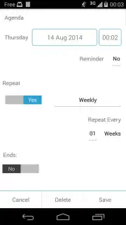 AcsNote screenshot 1