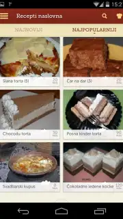 Recepti screenshot 2