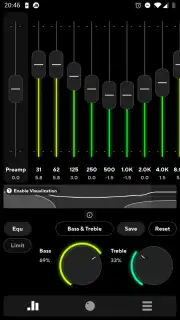 Poweramp Equalizer screenshot 3