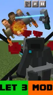 SKIBIDI TOILET 3 for Minecraft screenshot 1