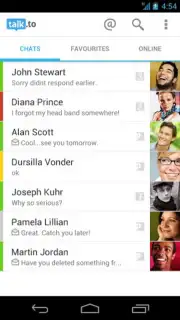 Talk.to - Chat for GTalk & FB screenshot 4