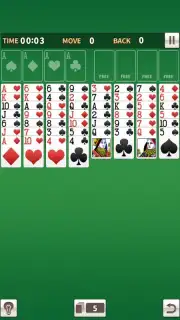 World solitaire screenshot 2