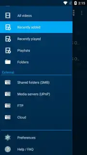 NOVA Video Player screenshot 1