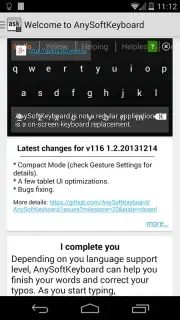 AnySoftKeyboard screenshot 2