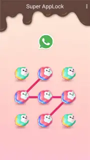 AppLock Theme Candy Sweety screenshot 5