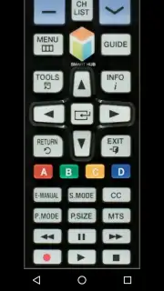 TV Remote Control for Samsung screenshot 2