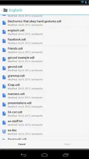OpenDocument Reader screenshot 3