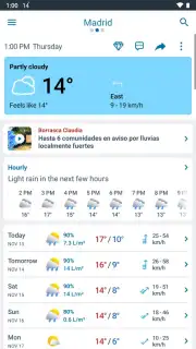 Weather 14 Days - Meteored screenshot 9