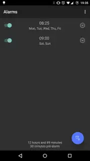 Простой будильник screenshot 2
